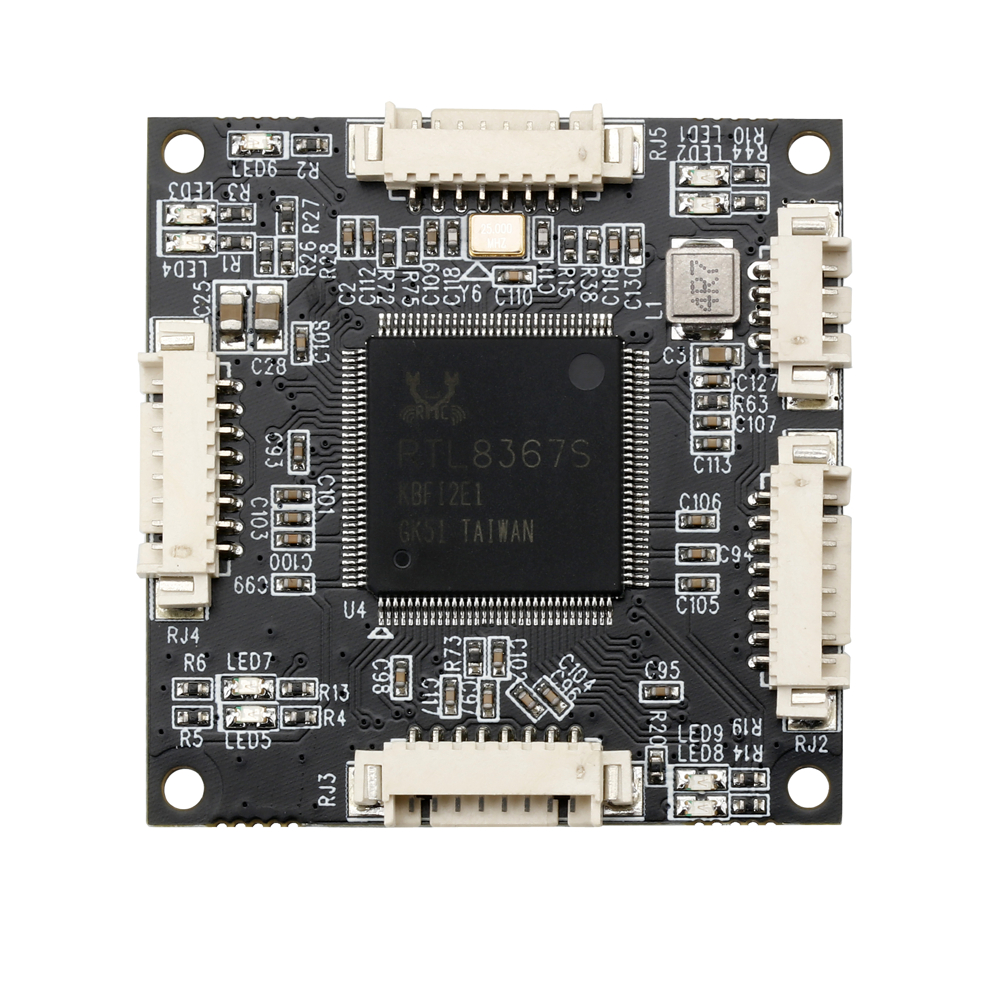 4口千兆交換機(jī)模塊