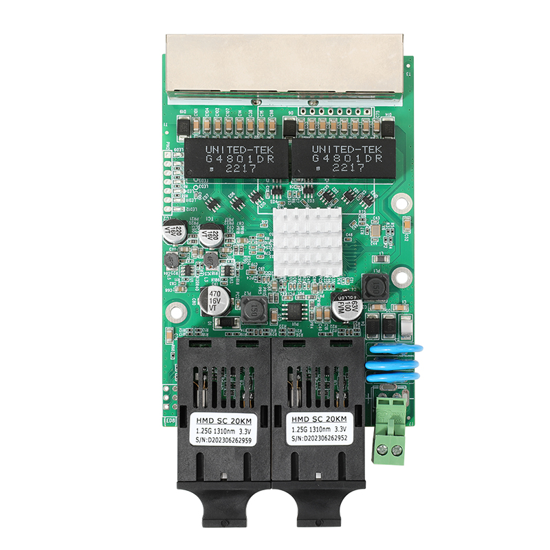 LX-IS0402C 工(gōng)業(yè)級千兆兩光(guāng)四電(diàn)模塊