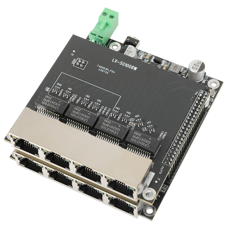 LX-SG1008W 工(gōng)業(yè)級網管交換機(jī)模塊