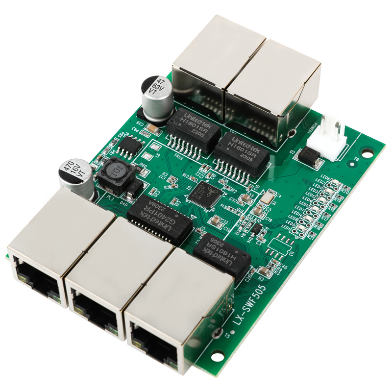 LX-SWF505-1 國(guó)産标準POE交換機(jī)模塊