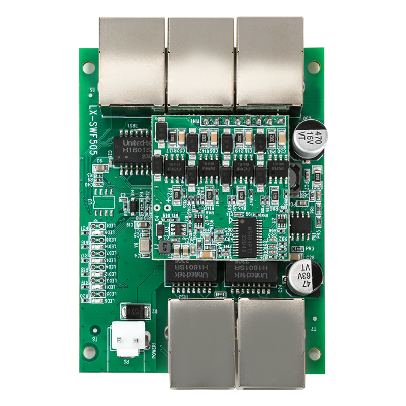 LX-SWF505-1 國(guó)産芯片标準POE交換機(jī)模塊