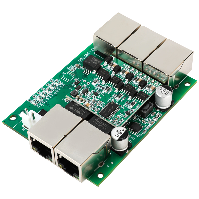 LX-SWF505-1 國(guó)産芯片标準POE交換機(jī)模塊