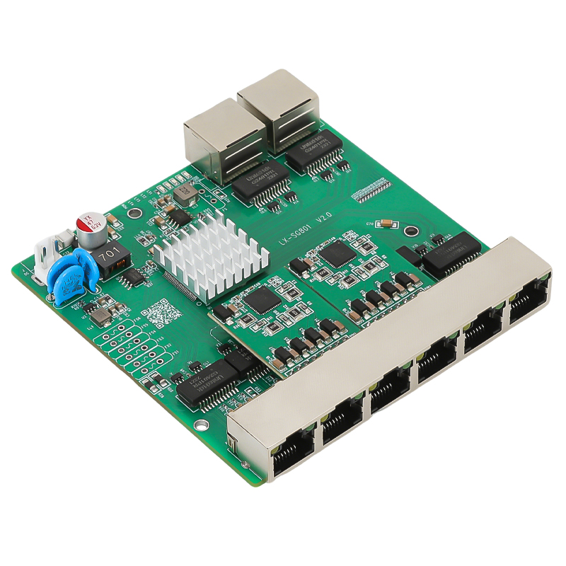 8口千兆交換機(jī)模塊