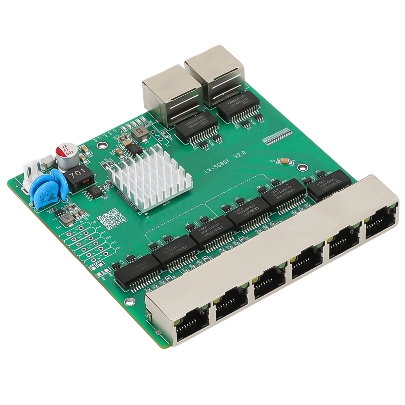 LX-SG801 8口千兆交換機(jī)模塊