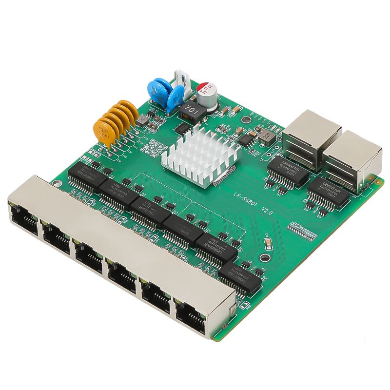 8口千兆交換機(jī)模塊