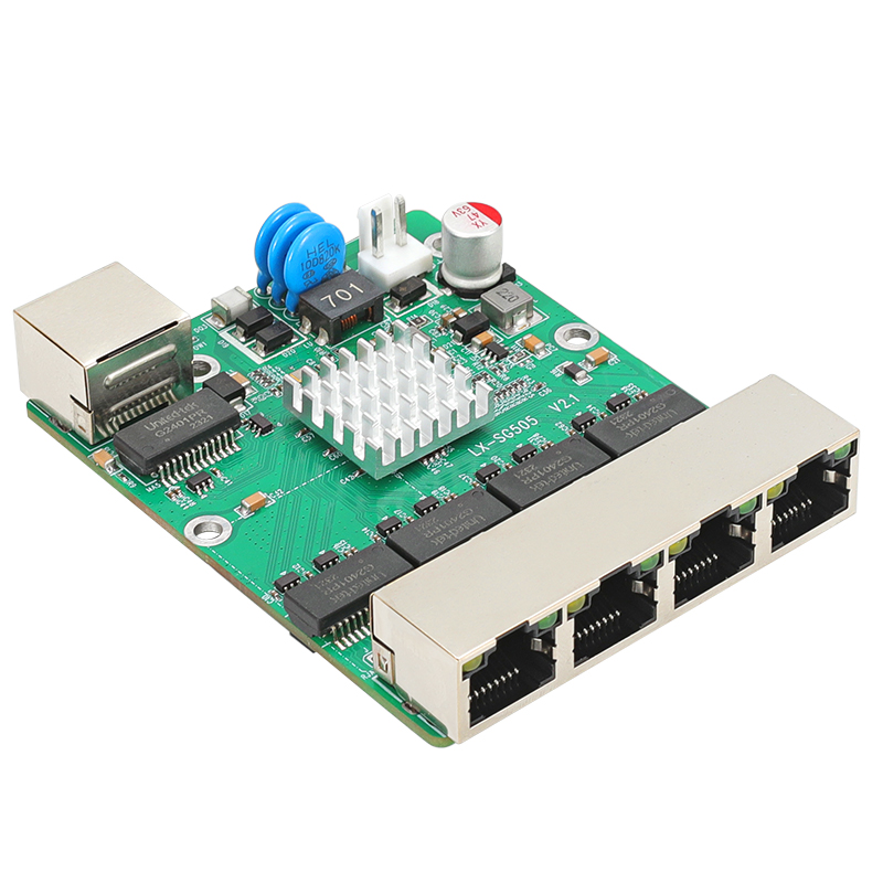 5口千兆交換機(jī)模塊